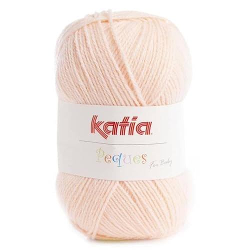 Lanas Katia PEQUES Ovillo de Color Vainilla Cod. 84928 Cover