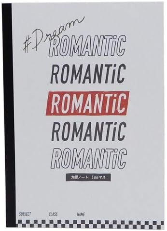 Romantic Time B5 クラフト 方眼ノート 5mm ゴールド箔押し 当店の記念日