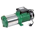Ribimex Pompe de surface multicellulaire auto-amorçante à 5 turbines – en inox