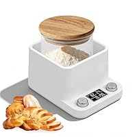 Sauerteig Starter Warmer, 235X185X140mm Sourdough Starter Warmer, Sauerteigstarterwärmer, Sauerteig Starter Thermostatwärmer für Zuhause und Büro, Kombucha, Joghurt Bierfermentation, PP-Material, Weiß