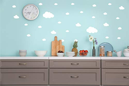 Vinilos Decorativos Nubes Blancas Set 28 Piezas miniatura 4