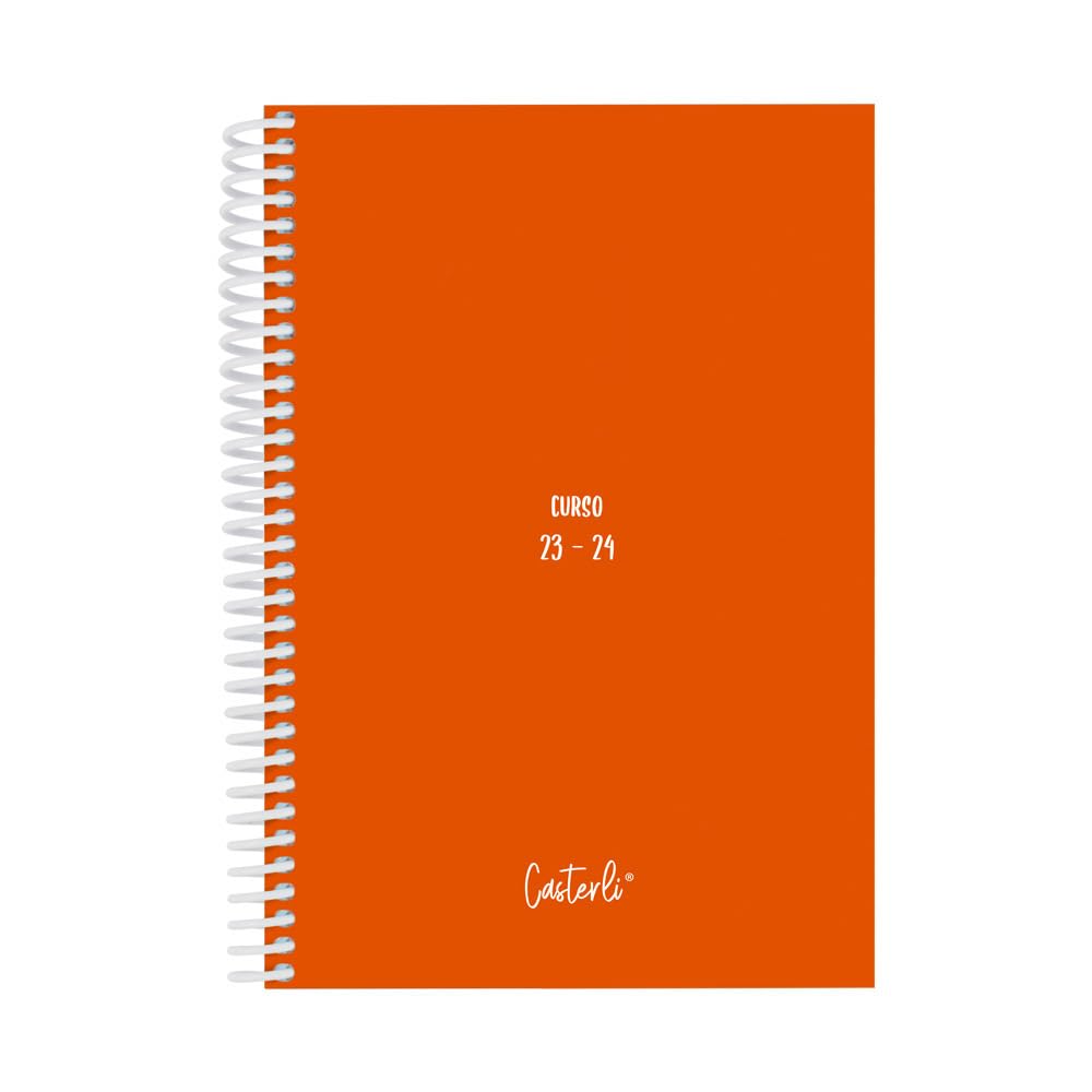 Casterli, SCHOOL DIARY 2023-24 BRILLI Collection. Holographic cover. Day Page, 136 flexible spiral - Image 4
