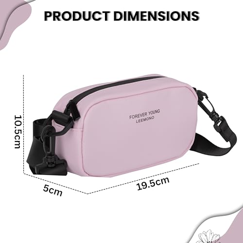 Image of TS WITH TECHSUN Small Crossbody Bag for Women | PU Leather Sling Bag with Adjustable Strap | Women's Handbags | Mini Purse for Women | Travel Crossbody Pouch For Keys, Makeup Etc.