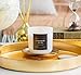 Chesapeake Bay Candle, The Collection, 2-Wick Soy Candle, Cashmere Plum, 12oz, White with Copper Lid