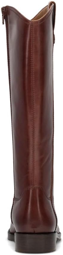 Frye Melissa Button Tall Inside Zip Riding Boots for Women with Smooth, Supple Leather, Rubber Outsole and Signature Hardware – 13 ⅘” Shaft Height