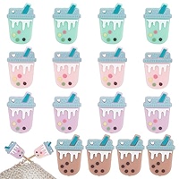 WEBEEDY 16PC Fox Knitting Needle Stoppers - Cute Silicone Tip Protectors For Knitting & Crochet Projects