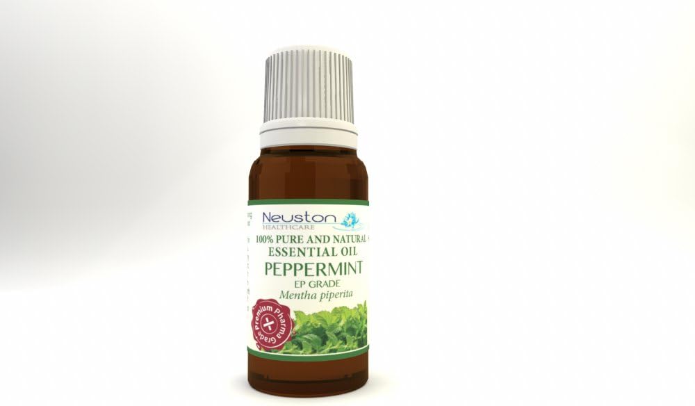Peppermint European Pharmacopoeia (EP) Grade - Mentha piperita - 100% Pure and Natural Essential Oil 10ml - Premium Pharma Grade