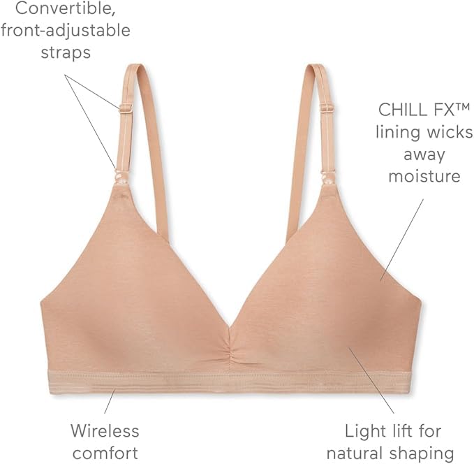 Image of Warner's Women's Play It Cool Wire-Free Contour Bra with Lift