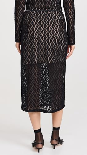 Vince Women's Floral Smocked Skirt3