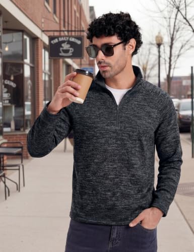 MAGCOMSEN Quarter Zip Fleece Pullover