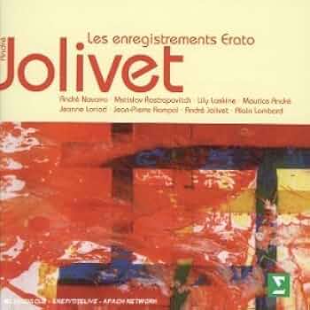 その他 LP Andre Jolivet Jolivet: Cello Concerto No. 2, Five REL2501 ERATO Japan Vinyl /00260 ROSTROPOVITCH Jolivet Cello Concerto No 2 WRC ERATO LP