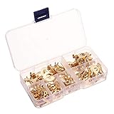 2mm messingrohr schneiden - Typ: Ringterminal JJBHD Electronic Accessoires & Supplies 150 stücke Ringtyp Gold Terminals Golden Messing Nichtisolierte Crimpanschlüsse Anschlüsse 3,2mm-10,2mm Kabelkabel Anschlüsse Um Ihnen die Qualität der Exzellen