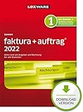 Lexware faktura+auftrag Standard 2022 (365 Tage)| PC Aktivierungscode per Email | Einfache Auftrags- u. Rechnungs-Software