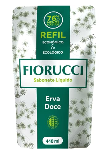Refil Sabonete Líquido ERVA DOCE 440 ml, Fiorucci
