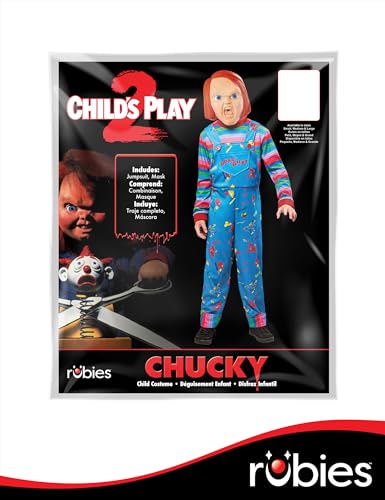 Disfraz Chucky para niños talla grande miniatura 6