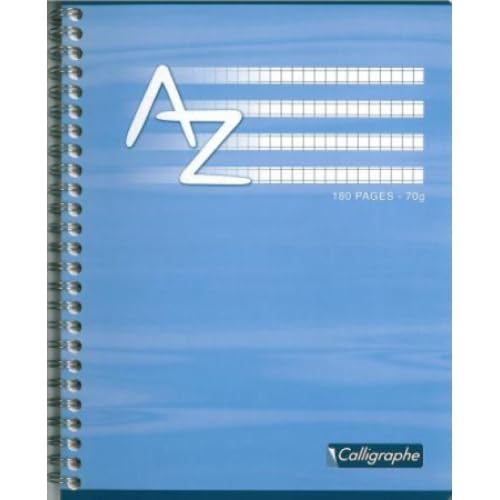 Lot de 5 Répertoire Ligne 7000 A4, 180p./90 feuilles 70 g/m² reliure intégrale, quadrillé 5x5