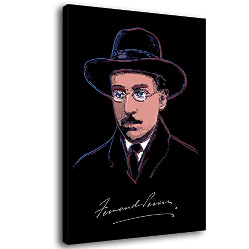 Fernando Pessoa Poetry Canvas Art Poster and Wall Art Picture Print Modern Family Bedroom Decor Posters