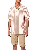 Camp Collar SS - Camiseta Dockers CAMP COLLAR SHIRT SS, Camisa para Hombre, Naranja (Balboa Harvest Pumpkin), S