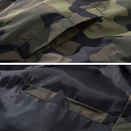 Image of URBANFIND Men's Slim Fit Lightweight Sportswear Jacket Casual Bomber Jacket