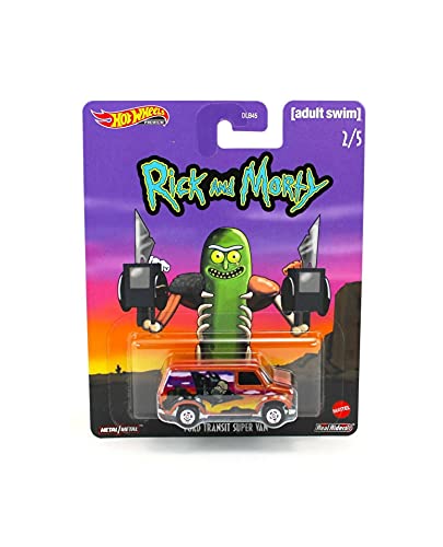 2020 Hhot Wheelss Rick & MORTYy Fordd Transit Super Van REALRIDERS NIP 2020 Hhot Wheelss Rick & MORTYy Fordd Transit Super Van REALRIDERS NIP