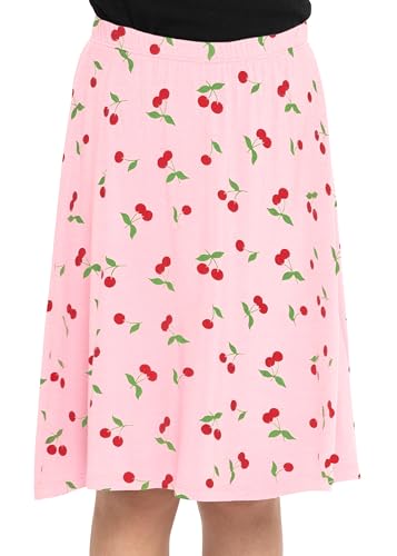 Image of STRETCH IS COMFORT Girls Skirts Flowy A Line Knee Length and Ankle Length | Elastic Waist, Kids School Skirt, Girls Maxi Skirt, Black Skirt For Girls, Faldas Para Ninas, Girls Long Skirt, Long skirts