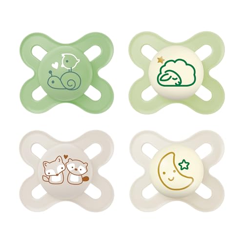 MAM Original Start Day & Night Schnuller | 0-2 Monate | Babyschnuller für...