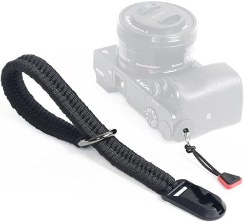 VALAM Kameragurt, Handgeflochtene Kamera Handschlaufe, Sicher und Verstellbar, für Canon, Nikon, Sony