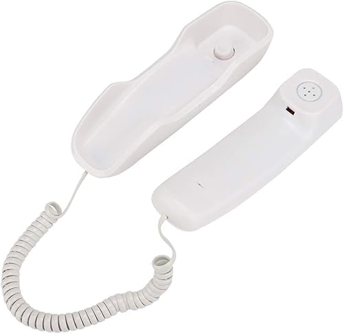 Miniatura 8 de Mini Wall Fijo, Teléfono con cable Teléfonos fijos Ampliable Home Office Hotel Teléfono Detector de llamadas Teléfono Identificador de Llamadas