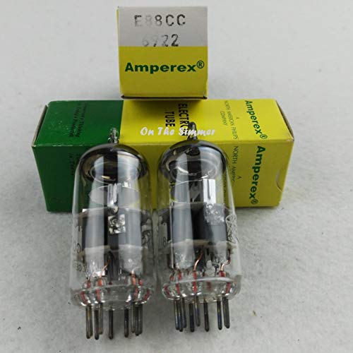 Davitu Germany 6922 Tube on Behalf of ECC88 E88CC 6DJ8 6N11 Tube - (Color: White)