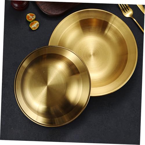 Bowl mezclador acero inoxidable 20cm dorado miniatura 5