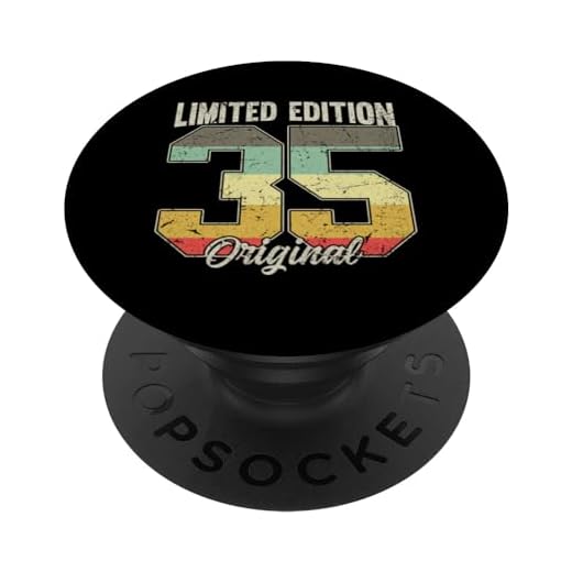 1935 Vintage Cumpleaños Retro Edición Limitada Hombres Mujer PopSockets PopGrip Intercambiable