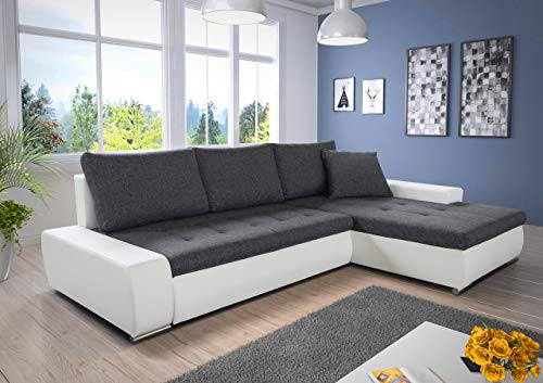 Sofa Sofnet Eck mit Schlaffunktion und Bettkasten – Faris