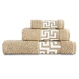 lavabo grande per bagno Toallas lavabo de Algodón egipcio 100%. Alta densidad 500 gr/m2. Hipoalergénicas, antiácaros e higiénicas. Muy resistentes. Son ideales para tener toallas de baño grandes en casa. Este juego toallas baño 3 piezas tiene estilo y calidad.