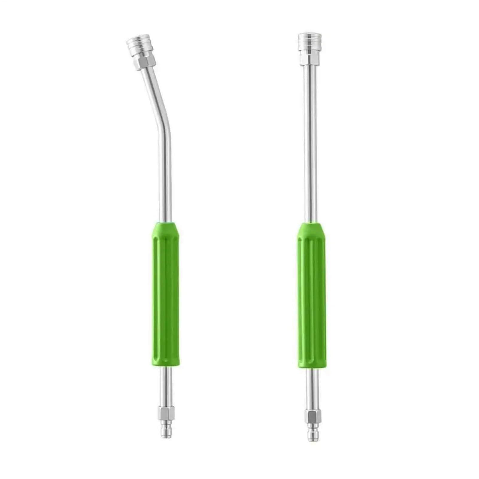 Lancia di Estensione per Idropulitrice Prolunga for idropulitrice in Acciaio Inossidabile da 1/4" con Attacco rapido, Lunghezza 42 cm, Impugnatura Antiscivolo scanalata(Color 1)