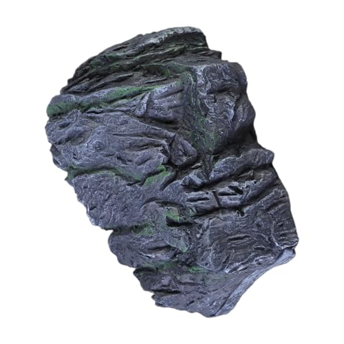 XISAOK Creative Stone Key Storage Box Realistic Fake Stone Key Hider Resin Stone Key Box Simulated Stone Spare Key Holder