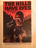 The Hills Have Eyes 11x17 Poster Signed Autographed by Michael Berryman as Pluto
