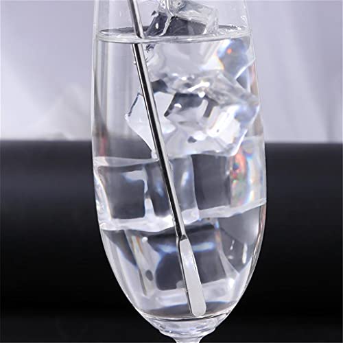 Palitos de cóctel en acero inoxidable con diseño creativo y elegante para fiestas, 5 uds. 7
