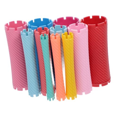 MAJORMENCH 100pcs Hair Rollers for Women Reusable Perm Rods for All Hair Types Create Includes Assorted for Home and Travel Styling