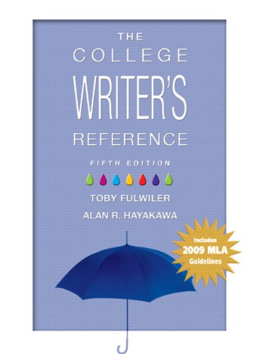 The College Writer's Reference: 2009 MLA Update... 0205735606 Book Cover