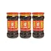 Black Bean Sauce (Black Bean in Chili Oil Sauce) - 9.88oz (Pack of 3)