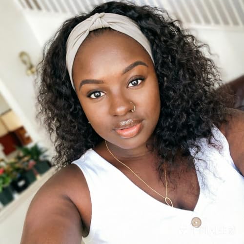 Image of DRESHOW 4 Pack Turban Headbands for Women Wide Vintage Head Wraps Knotted Cute Hair Band Accessories