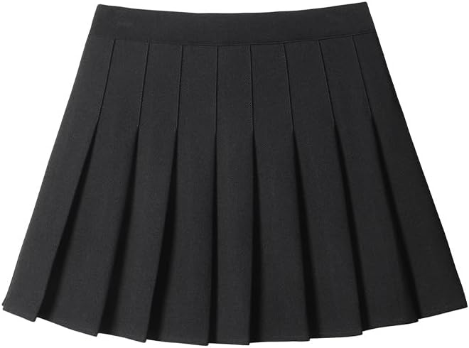 Womens Pleated Skirts High Waisted A-Line Tennis Skirt Athletic Skorts with Inner Shorts