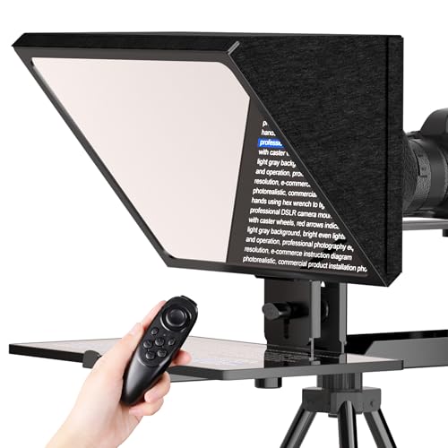 Glazon 12" Teleprompter for DSLR and Tablet