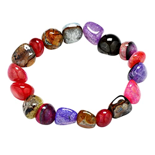 Bracelet en perles de cristal colorées, le cadeau idéal pour femme