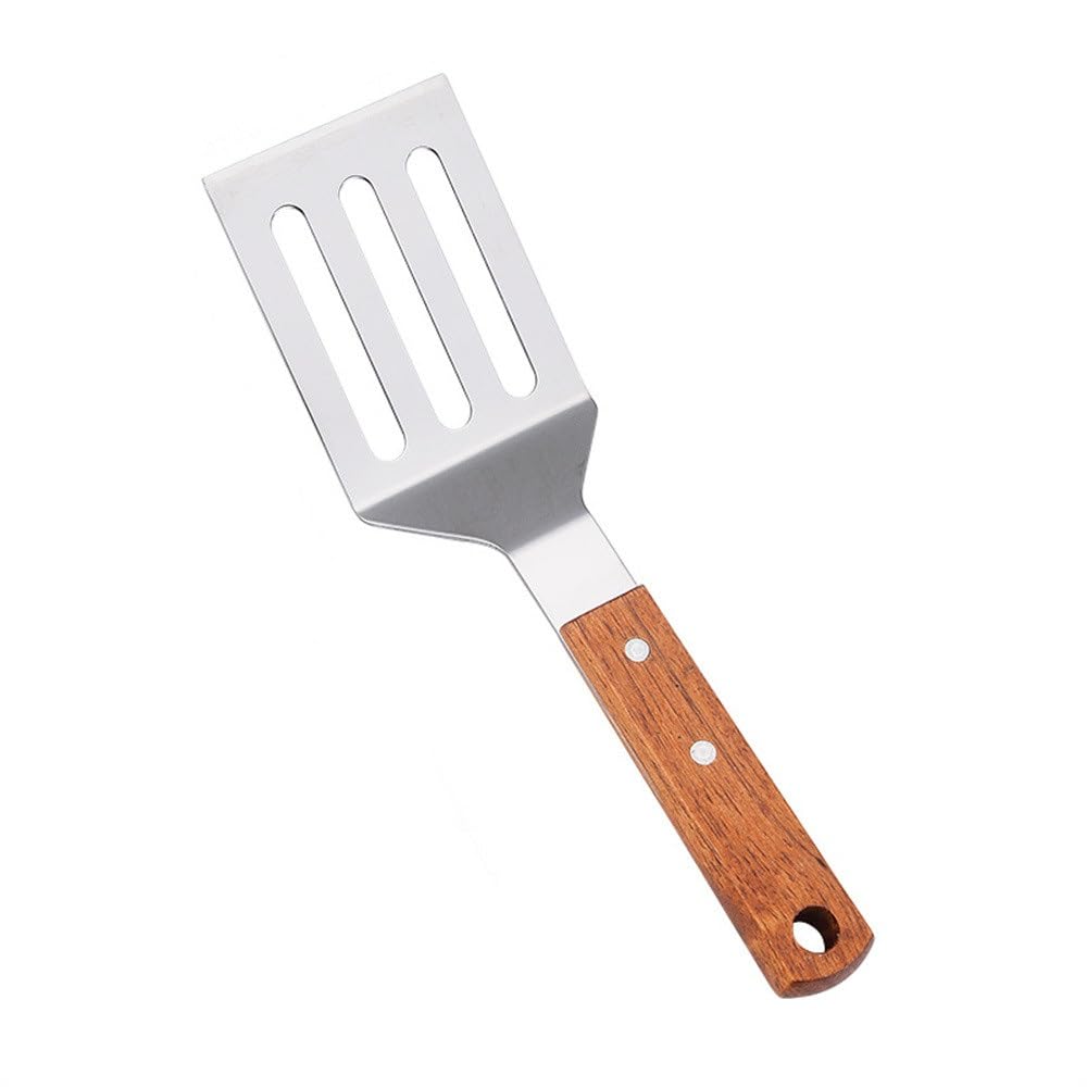 Espátula Teppanyaki para freír carne y verduras en planchas de cocina