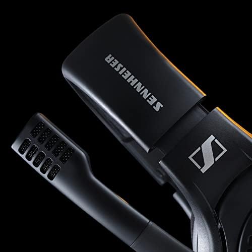 DROP Massdrop x Sennheiser PC37X Gaming Headset  Noise-Cancelling Microphone with Over-Ear Open-Back Design, 10 ft Detachable Cable, and Velour Earpads,Black