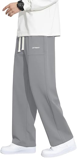 Samfor Mid Rise Stretchable Baggy Track Pants for Men - Premium Polycotton Causal Baggy Fit Jogger