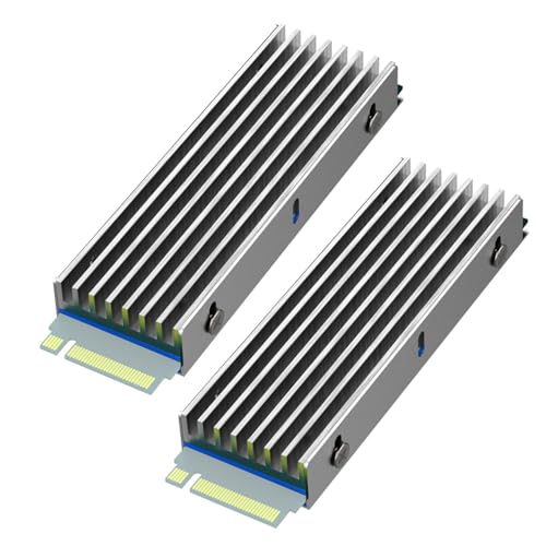 GLOTRENDS M.2 Heatsink Kit for SSDs (2 Pack)