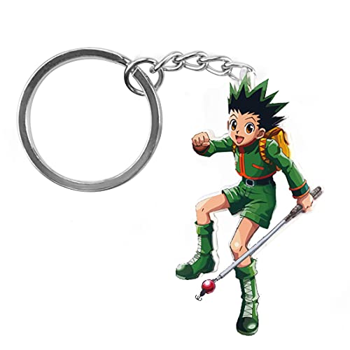 Hunt_er X Hun_ter Keychain Anime Merch Figure for keys Cute Kawai  Plush HXH Anime Gifts for Adults Kids