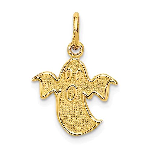 14k Gold Charm, Ghost Charm